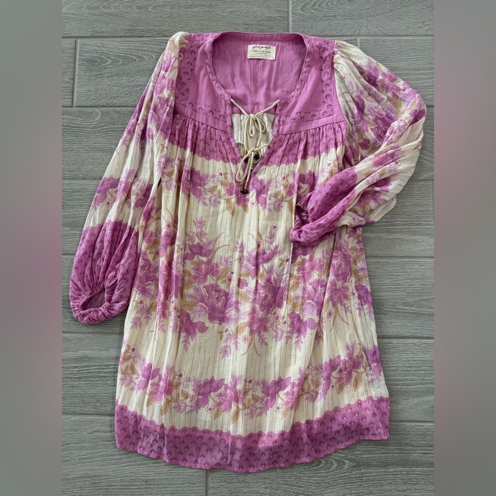 FREE PEOPLE SPELL & THE GYPSY COLLECTIVE Coco Lei Embroidered Dress Size XS VGUC - Picture 5 of 8